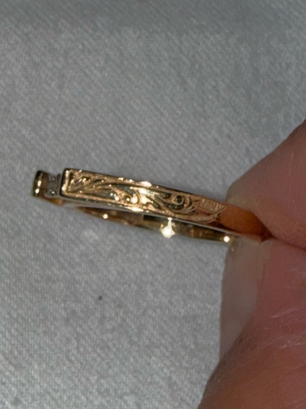 14k Yellow Gold Hawaiian Ring - Picture 5 of 7